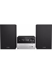 Philips TAM3205/12 (Bluetooth, 2x 9 W), Stereoanlage, Schwarz, Silber