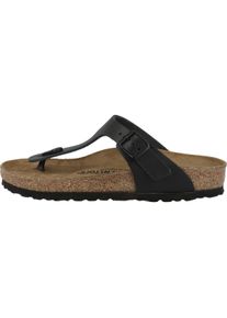 Birkenstock, Damen, Sandalen, Gizeh - 66425, Schwarz, (38)