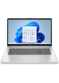 HP 17-cn3175ng (17.30", Intel Core i7-1355U, 16 GB, 512 GB, DE), Notebook, Silber