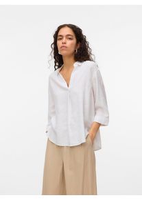 V&eacute;ro Moda VERO MODA Kvinnor Blus 'VMLinn' vit Storlek XL