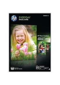 HP Papel fotográfico estándar, DIN A4 brillante, 200 g,
