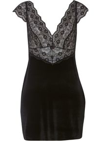 bonprix Mujer, Vestido sexy, negro, 36/38