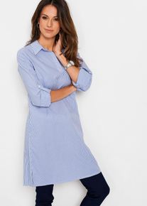bonprix Femei Rochie-cămașă din bumbac 100%, alb, 48