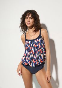Tankini oversize (2 części), niebieski, 48, bonprix