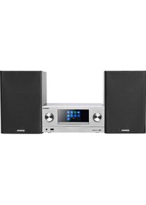Kenwood M-9000S (Bluetooth, WLAN, CD Player, 2x 50 W), Stereoanlage, Silber