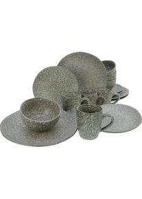 Creatable, Geschirrset, Granit (16 Stück)