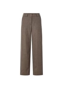 Hosenfabrik Hanekamp Damenhose Schurwolle Braunmelange 44