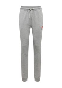 Ellesse Pantalon de sport 'Ovest' Homme gris clair / orange / rouge taille S