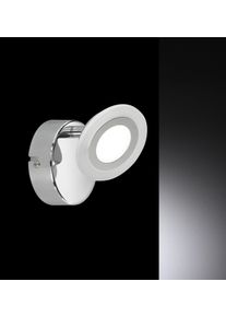 Wofi GEMMA Spot LED Chrom, 2-flammig, Fernbedienung, Farbwechsler