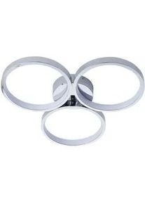 Endon Badezimmer-Deckenleuchte , Chromfarben, Nickelfarben , Metall , rund , F , 6.5 cm , Ce , Lampen & Leuchten, Leuchtenserien