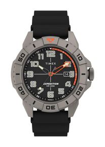 Timex Heren Analoog horloge grijs / oranje / zwart / wit One Size