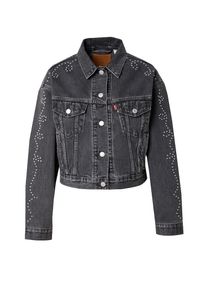 Levi's LEVI'S ® Dames Tussenjas 'Shrunken '90s Trucker Jacket' black denim XS
