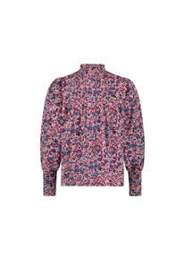 Fabienne Chapot Dames Blouse blauw / pink / wit L