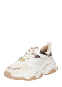 Steve Madden Dames Sneakers laag 'Progressive' crème / goud / wit 36