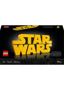 Lego® Spielbausteine »Star Wars Logo aus Lego Steinen 75407«, (700 St.)