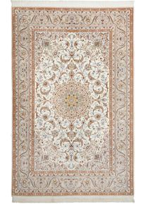 Isfahan Dywan 240 x 160 Czerwony (Iran) Ręcznie Tkany