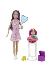 Barbie Skipper Babysitter Spielset - Braunes Haar
