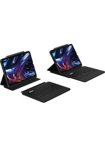 Zagg KB ProKey 2 iPad Pro 11 M4 Bl Azert (103414673) (BE), Tablet Tastatur, Schwarz