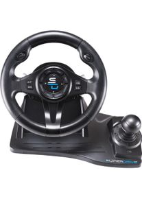 Subsonic GS550 (PC, Switch, PS4, PS3, Xbox Series S, Xbox Series X), Gaming Controller, Schwarz, Grau