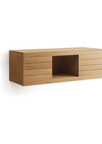 Kave Home, Badezimmerschrank, Kenta (45 x 120 cm)