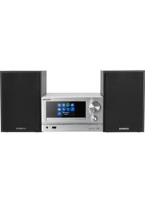 Kenwood M-7000S (Bluetooth, WLAN, CD Player, 2x 30 W), Stereoanlage, Silber