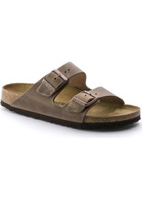 Birkenstock, Unisex, Sandalen, Arizona Nubukleder Normal, Braun, (41)