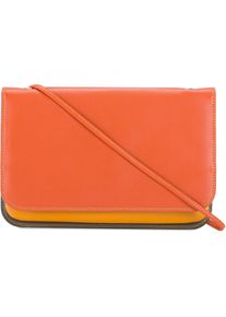mywalit, Damen, Portemonnaie, Travel Clutch Geldbörse Leder 19 cm, Beige