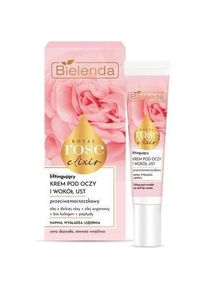 Bielenda, Augenpflege, Royal Rose Elixir Lifting Eye And Lip Cream 15Ml (Augenpflege Cr&egrave;me, 15 ml, Tag)