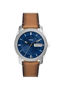 Fossil, Armbanduhr, Machine, Braun, (Analoguhr, 42 mm)