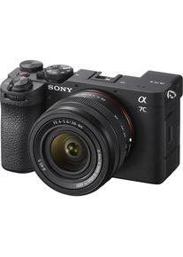 Sony Alpha 7CII (28 - 60 mm, 33 Mpx, Vollformat), Kamera, Schwarz