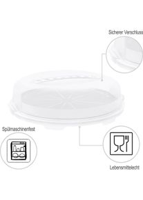 Rotho Fresh, Kuchentransportbox, Weiss