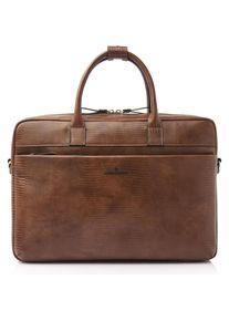 Castelijn & Beerens Castelijn & Beerens, Handtasche, & Beerens - Donna Ilse Laptoptas 15,6 RFID cognac -, Braun