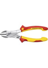 wiha, Bolzenschneider + Seitenschneider, Kraftseitenschneider Professional electric mit DynamicJoint mit Öffnungsfeder (41274) 180 mm (180 mm)
