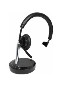 Plusonic DECT Headset W320 monoaural (Docking, Kabellos, USB-C), Office Headset