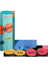 Metermorphosen Prachtstück /Pr8stück. Das Memospiel mit der Zahl im Wort (Deutsch)