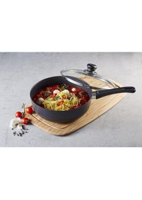 Scanpan Topf mit Deckel 24 cm Classic Induktion, Pfanne + Kochtopf, Schwarz