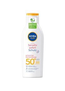 Nivea, Sonnencreme, Sensitive Immediate Protect (Sonnenlotion, SPF 50+, 200 ml, 236 g)