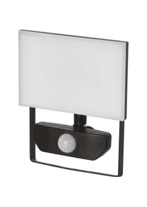 EMOS, Wandleuchte + Deckenleuchte, LED-Flutlicht TAMBO mit Bewegungssensor, 20 W, 2000 lm, schwarz (2000 lm)