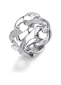 Rosato, Ring, Distinctive silver ring with zircons Eva RZEV38 - Circuit: 52 mm, (52)