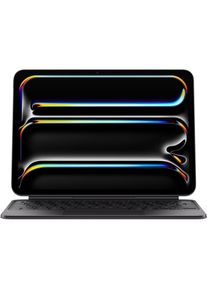 Apple Magic Keyboard (Deutschland, Apple iPad Pro 11 2024, Apple iPad Pro 11 2025), Tablet Tastatur, Schwarz