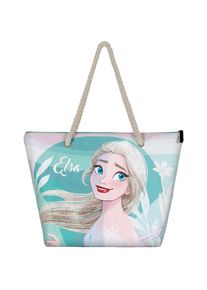 Karactermania, Tasche, Die Eiskönigin 2 (Frozen 2) Summer-Soleil Strandtasche, Blau, 52 x 37 cm, Mehrfarbig