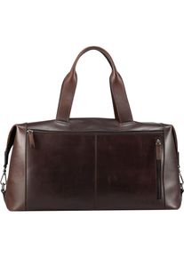 Jost, Tasche, Lund Weekender Reisetasche Leder 50 cm, Braun, (27 l)