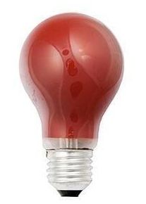 Scharnberger & Hasenbein Allgebrauchsglühlampe B 60x105mm, E27, 230V, 25W, 20lm, rot (40245)