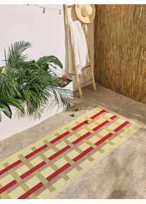 benuta Pop Inne- og utend&oslash;rs l&oslash;per Jovis Oranje 80x250 cm Geometrisk