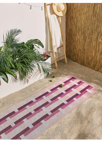 benuta Pop Inne- og utend&oslash;rs l&oslash;per Jovis Roze 80x250 cm Geometrisk