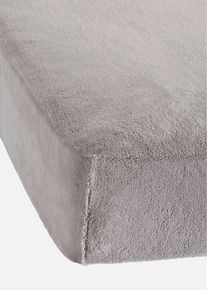 Hoeslaken cashmere touch - grijs - maat 160x200 cm - bonprix