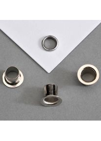 5000 szt. - Oczka na papier Nr. 272 - 6mm - 4,7mm | niklowany, metal, srebro