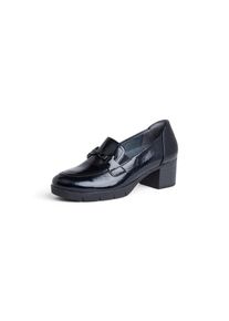 Waldläufer Waldläufer - Pumps Nadja, blau, Gr. 41, Orthopädische Einlagen, Leder