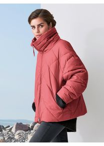 MYBC - Steppjacke, rot, Gr. 40, Kunstfaser