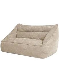 I.C.O.N. icon Sitzsack Sofa Chenille Cecilia , Beige , Kunststoff , 160x70x93 cm , Hergestellt in Deutschland , Wohnzimmer, Hocker, Sitzsäcke, XXL Sitzsäcke